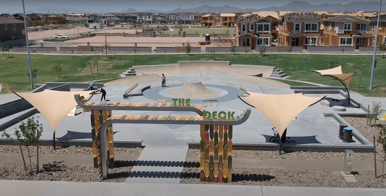 The Deck skatepark